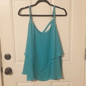 Torrid teal tank top